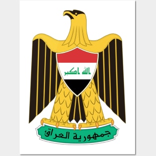 Coat of arms of Iraq Posters and Art